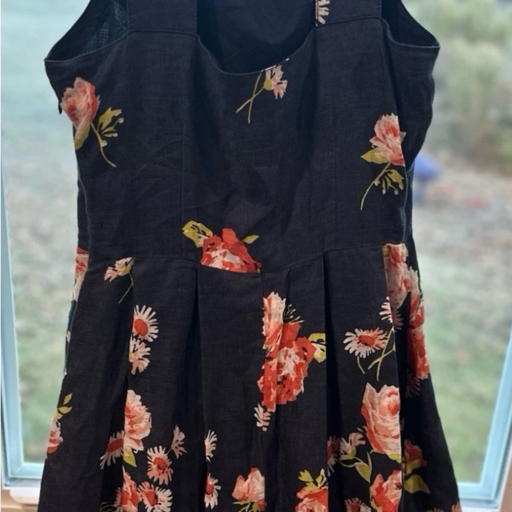 Lands' End Navy Dress